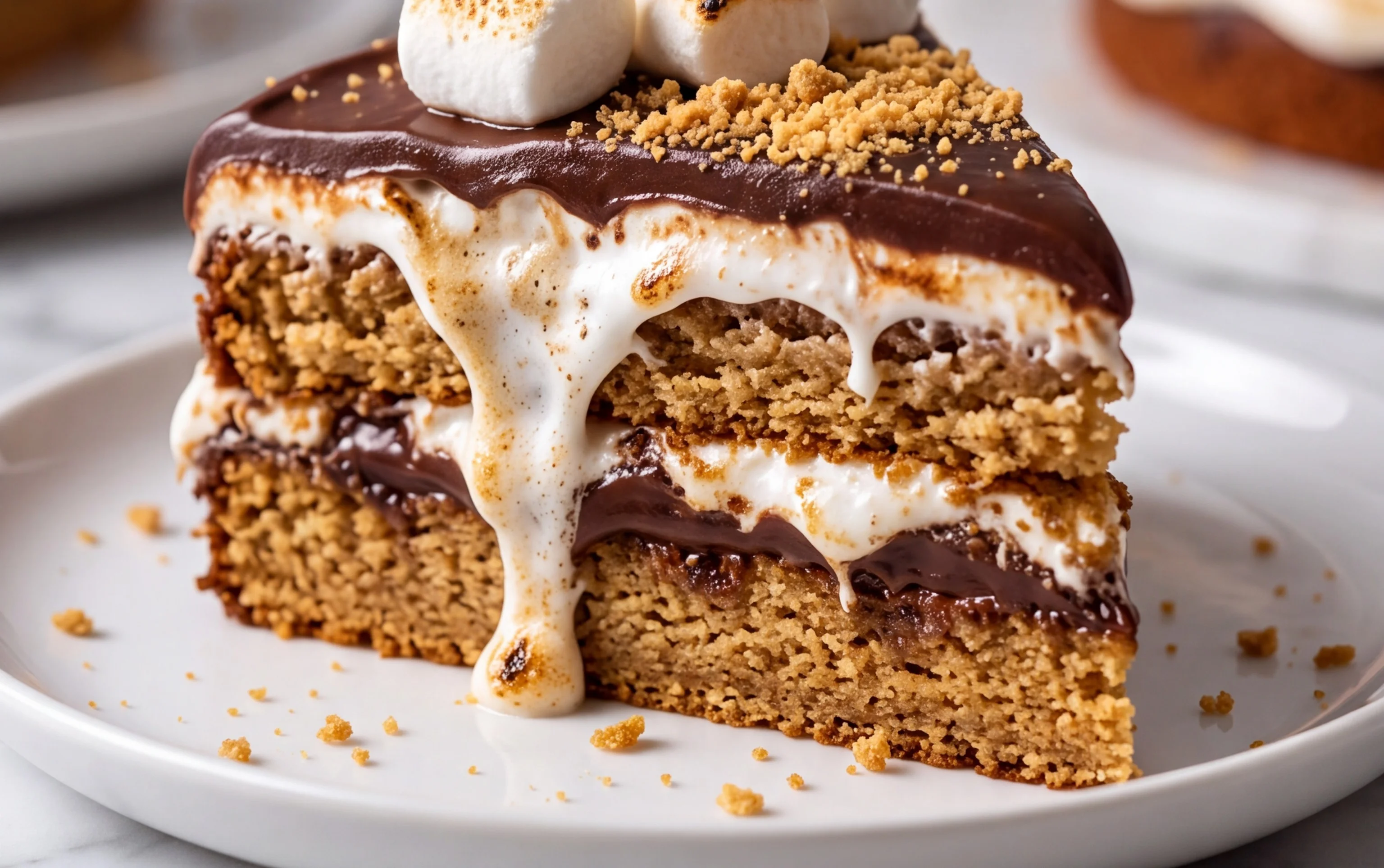 S'mores Layer Cake